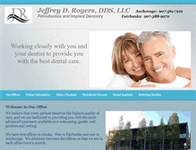 Tablet Screenshot of drrogersperio.com